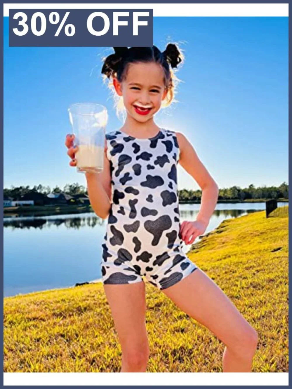 Girls Gymnastics Leotard Ballet Unitard with Shorts Sleeveless 85% Polyester